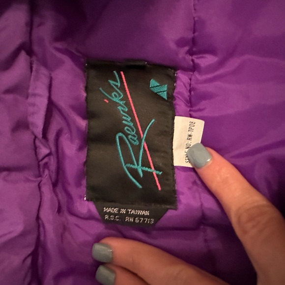 Vintage Raewiks girls retro snowsuit 80’s fits like an 8 year old - Picture 6 of 7